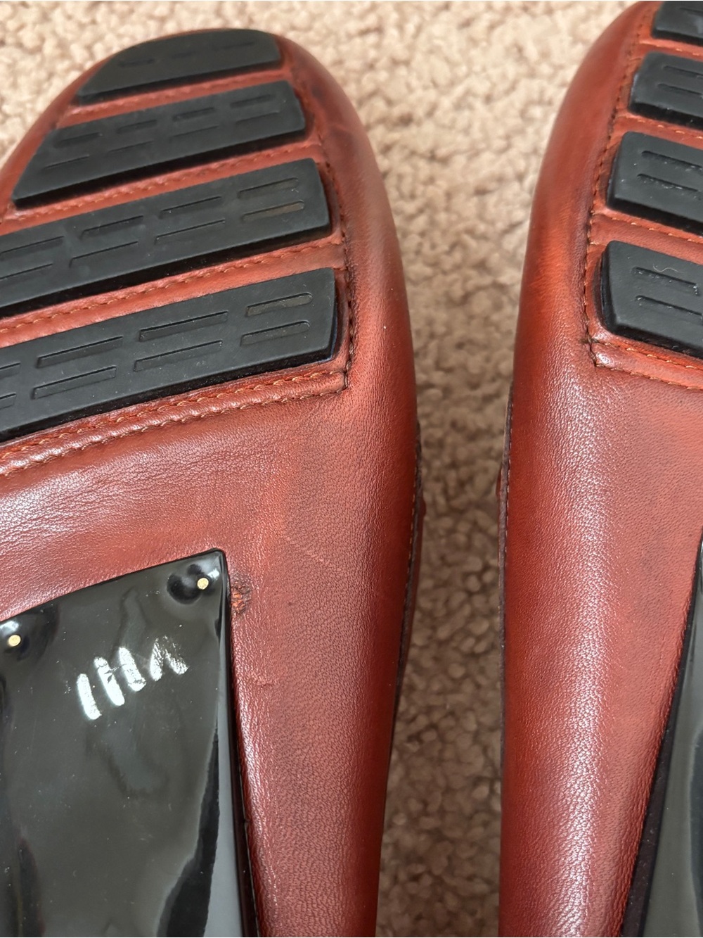 NWOT Robert Zur Petra Woven Leather Loafers - Picture 4 of 8